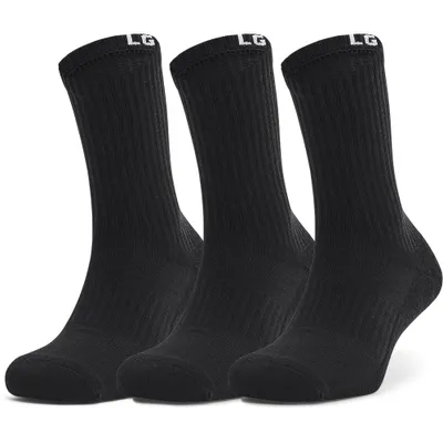 Obrázek produktu pro Under Armour UA Core Crew 3PK-BLK - M