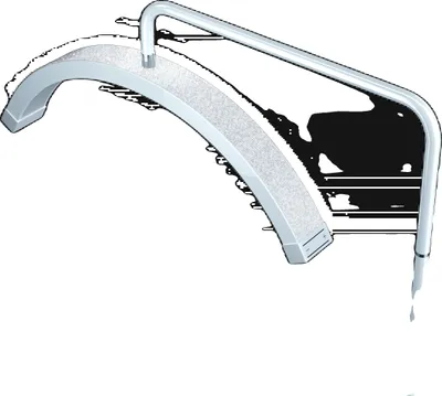 Produktbild von LED-Licht, einstellbare Farbtemperatur, einzigartiges Design, weiß