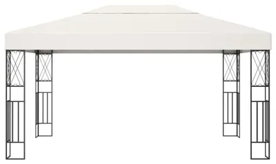 Produktbild von vidaXL Pavillon 3×4 m Creme Stoff