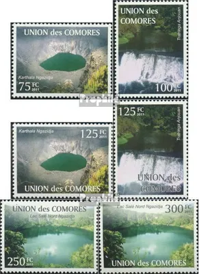 Produktbild von Briefmarken Komoren 2011 Mi 2922-2927 (kompl. Ausg.) postfrisch Karthala Ngazidja, Tratringa Anjouan, LacNord Ngazidja