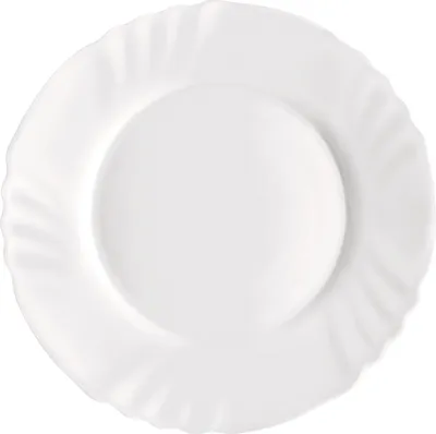 Produktbild von Bormioli Desserteller EBRO Rund, Gehärtetes Glas, Weiß, 20 cm 1 Stück