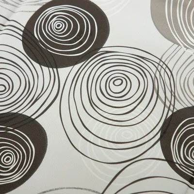 Produktbild von Wachstuchtischdecke Rund Oval Eckig Tischdecke Wachs Wachstischdecke abwischbar Garten Tischtuch Circle 140cm Rund