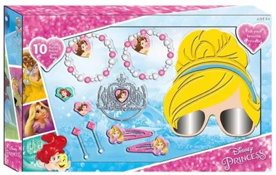 Produktbild von Großes Schmuckset mit 3D-Prinzessinnenbrille