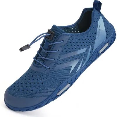 Productafbeelding van Strandschoenen, waterschoenen, dames, heren, zwemschoenen, aquaschoenen, zomer, sneldrogend, surf schoenen, maat 38 EU, donkerblauw