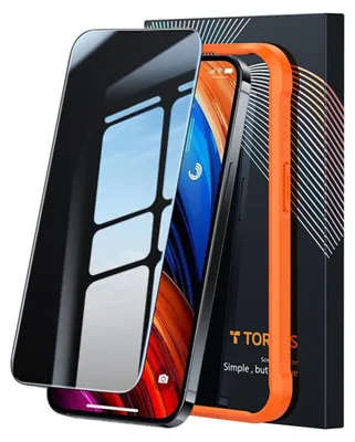 Obrázok produktu pre Torras GlassGo Epic Privacy ochranné sklo na iPhone 15 Pro Max – čierne