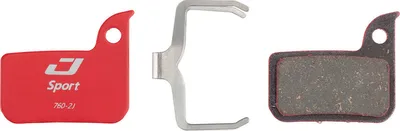 Produktbild von Jagwire DCA099, Fahrradbremsbelag, Rot