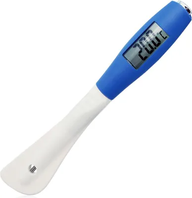 Immagine prodotto di INF Termometro Digitale a Spatola per Alimenti - Design Blu e Bianco