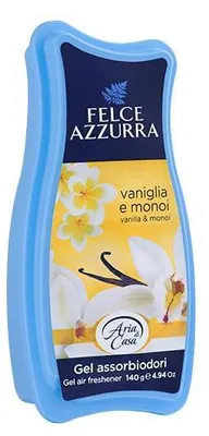 Produktbild von Felce Azzurra Vaniglia e Monoi Geruchsabsorbierendes Gel 140 g