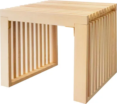 Produktbild von Home Deluxe - Sitzbank aus Holz LORA Natur - 50 cm I Gartenbank , Parkbank, Sitzgelegenheit