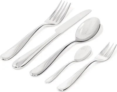 Produktbild von Alessi Nuovo Milano - Besteckgarnitur 30 tlg. (Hohlheft-Messer), Edelstahl