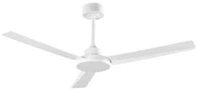 Immagine prodotto di Ventilatore da Soffitto con Luce LED Integrata, Motore DC 30W, Diametro 132 cm, Bianco, Telecomando Incluso, 6 Velocità, Timer - Perenz