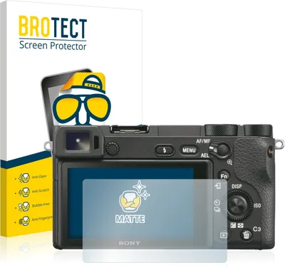Produktbild von 2x BROTECT Schutzfolie für Sony Alpha 6500 Displayschutz Displayschutzfolie Folie Matt Entspiegelungsfolie