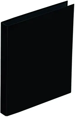 Produktbild von Ringbuch A4 20mm 2 Ringe schwarz Packung mit 12 Stück