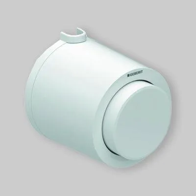 Obrázek produktu pro Splachovací systémy Geberit - Dálkové ovládání splachování typ 01, pro skryté splachovací nádržky 8 cm, bílé 116.047.11.1