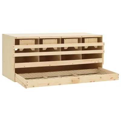 Produktbild von vidaXL 4er Legenest 106x40x45 cm Massivholz Kiefer