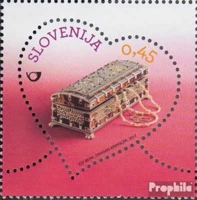 Produktbild von Briefmarken Slowenien 2017 Mi 1236 (kompl.Ausg.) postfrisch Grußmarke