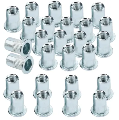 Productafbeelding van 100 Stuks M6 Nietmoeren Senkkop, Metrisch Nietmoeren Assortiment