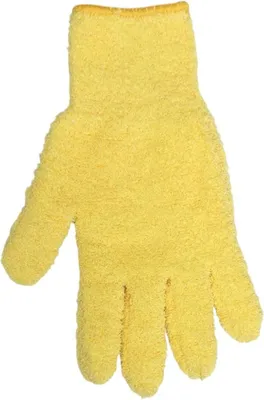 Produktbild von Exfolierender Duschhandschuh - Gelb für sanfte Peelings KP37710