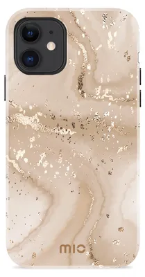 Produktbild von MIO iPhone 11 MagSafe Hülle Hardcase Backcover - Gold Marble