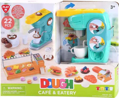 Image de Playgo Lunchroom Clay Set - 4 pots d'argile