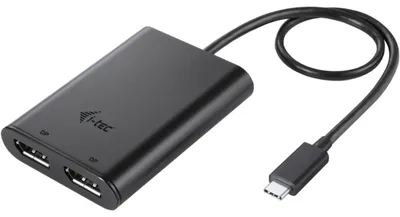 Image de I-TEC i-tec USB-C Dual 4K/60Hz (single 8K/30Hz) DP Video Adapter