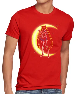 Produktbild von style3 Bunny Mondsichel Herren T-Shirt sailor mondstein luna manga anime
