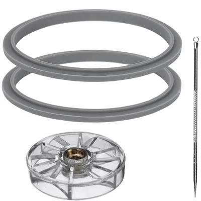 2 Dichtungsringe + Ersatzzahnrad für Nutribullet 600/900