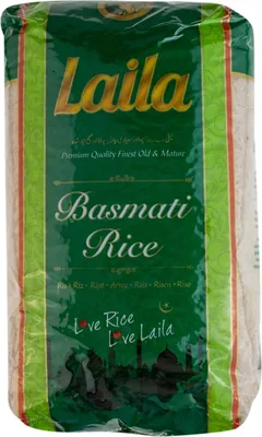 Produktbild von Laila- Basmati Reis Permium Qualität in Vier Größen, Gewicht food:1 Kg