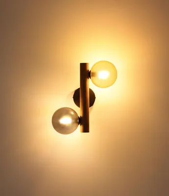 Produktbild von GLOBO Lighting Wandleuchte RIHA H 32 cm schwarz Wandlampe