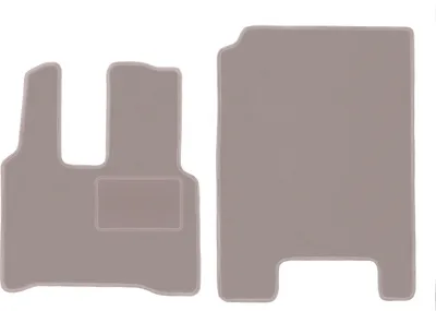 Image de Tapis de sol en velours pour Mercedes Actross MP4 (2011-) - tapis de sol LUX beige (2 pièces)