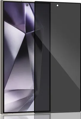 Produktbild von 1-Pack Privacy Displayschutzfolie fur Samsung S24 Ultra aus 9H gehärtetem Glas