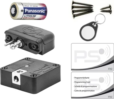 Produktbild von Solo Elektronikschloss Set 125 kHz - RFID, automatisch schließend, 1 Stück