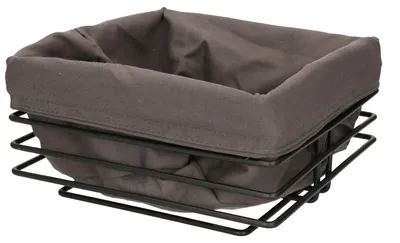 Produktbild von Svenska Living Brotkorb/Servierkorb - schwarz - 23 cm