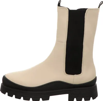 Produktbild von Gabor Comfort Chelsea Boot - Beige Glattleder Größe: 41.5 Normal