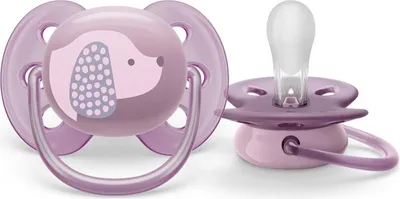 Zdjęcie produktu dla Philips AVENT SCF092/05, Smoczek mega miękki, Ortodontyczne, Silikon, Chłopak, dziewczyna