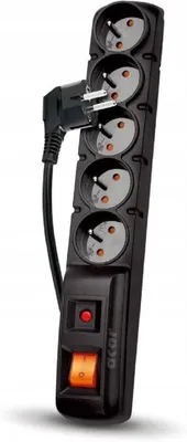 Image de Surge Protector ACAR F5 5M Black