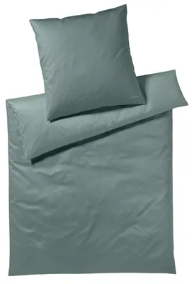 Produktbild von JOOP Bettwäsche Herringbone emerald Kissenbezug einzeln 40x80 cm