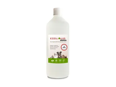 Obrázek produktu pro ECOLIQUID Animal Dezinfekce a čištění potřeb pro domácí mazlíčky 1 l