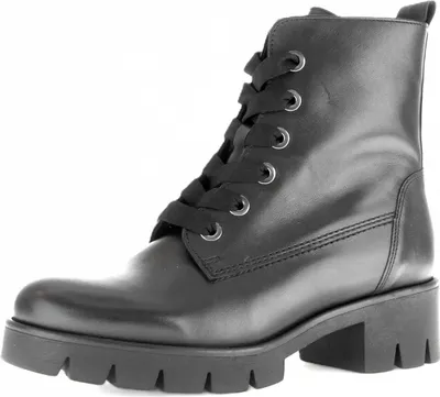 Produktbild von Gabor Shoes Biker Boots - Schwarz Glattleder : Normal : 38 Größe: 38 Weite: Normal