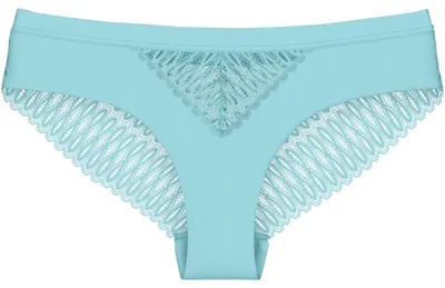 Produktbild von Triumph Aura Spotlight T, Unterhosen, Bikini, Erwachsener, Weiblich, Blau, Elasthan, Polyamid