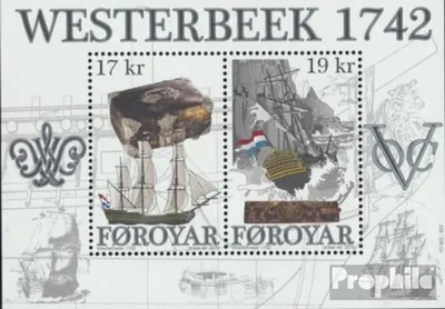 Produktbild von Briefmarken Dänemark - Färöer 2016 Mi Block39 (kompl.Ausg.) postfrisch Westerbeek