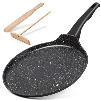 Produktbild von Antihaft-Pfanne 28 cm mit Holzspatel