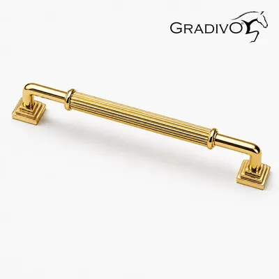 Produktbild von Möbelgriff Küchengriffe Schrankgriff Bügelgriff Schubladengriffe 937 Gold 128 mm