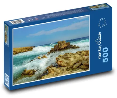 Obrázek produktu pro Puzzle 500 Skalnaté pobřeží - moře, oceán - martinpuzzle