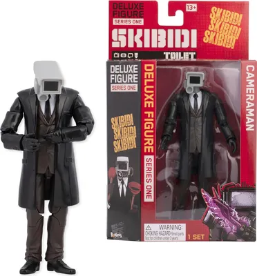 Zdjęcie produktu dla Figurka SKIBIDI Toilet Deluxe Figurka kolekcjonerska CAMERAMAN