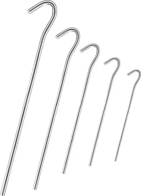 Produktbild von Famanu Erdanker 5 mm - 230 mm Länge - rundes Profil - verzinkter Stahl