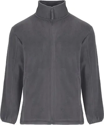 Immagine prodotto di Roly CQ6412 | Giacca in pile da uomo Artic con collo alto - Colore: Lead 23 - Taglia: S