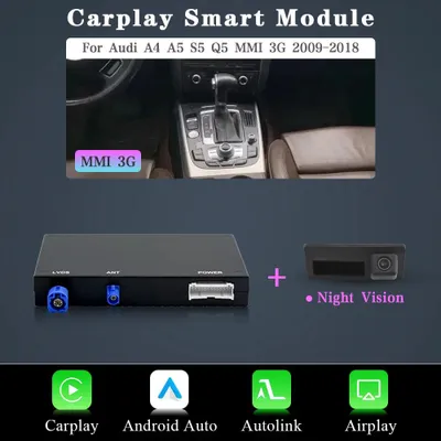 Productafbeelding van Android Auto Adapter - Smart Interface - Draadloze CarPlay - AirPlay Module - MirrorLink Converter