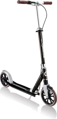 Image de GLOBBER NL 205 Deluxe Trottinette, 205 mm, ABEC 9, frein à main, hauteur réglable, suspension avant, mécanisme de pliage, noir