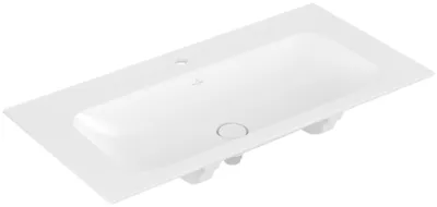 Immagine prodotto di Villeroy & Boch Finion, lavabo pour armoire, trop-plein caché, 1 trou pour robinet, 1000x500mm, 4164ABRW, 4164ABRW